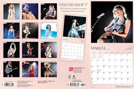 2024 Taylor Swift Calendar Month to view
