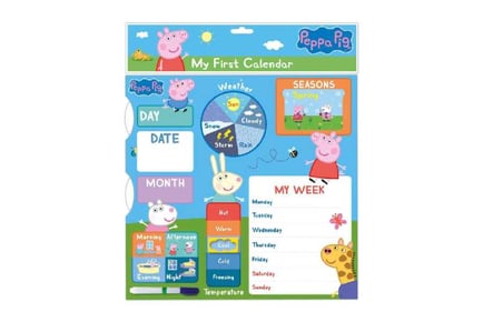 Peppa Pig Activity Calendar