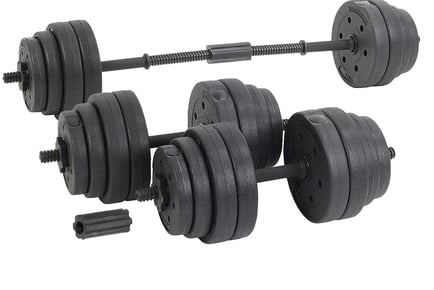 30kg Adjustable Dumbbell Set