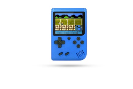 Handheld Game Console With 500 Retro Games in 5 Colours