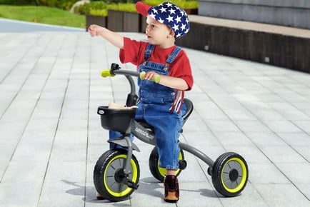 Ride On Tricycle for Kids in 5 Colour Options