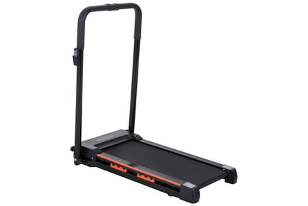 Steel Folding Motorised Home Treadmill with LCD Monitor