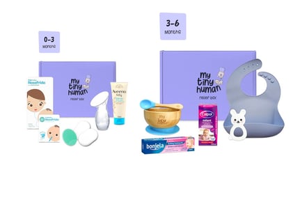 New Born Baby Relief Box - 0-3 Months or 3-6 Months