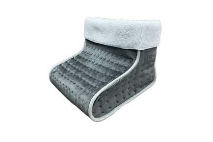 Neo Cosy Grey Electric Heated Foot Warmer - 3 Heat Settings!