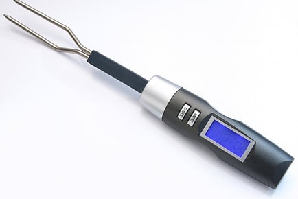 2-In-1 Digital Meat Thermometer Fork