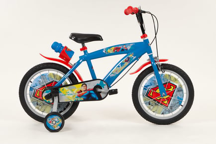 Blue Superman Bicycle in 2 Sizes