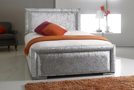 Silver Crush Mia Bed Frame & Mattress Options!