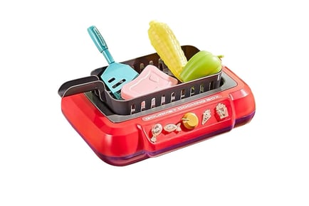 Pretend Play Colour Changing Gourmet Cooking Box Toy Set