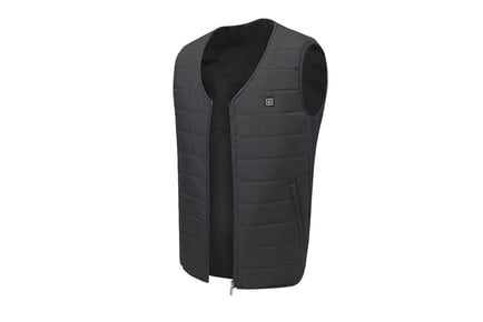 USB Rechargeable Heated Vest in 6 Sizes and 2 Options