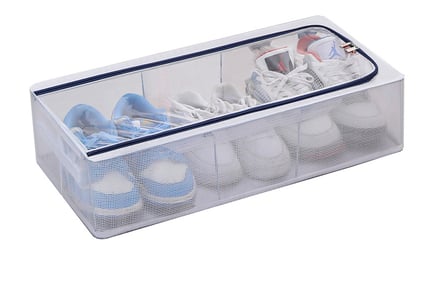 Dustproof Transparent Shoe Storage Box - 2 Sizes!