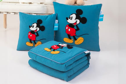 Cartoon Pillow and Blanket in 2 Sizes and 6 Styles