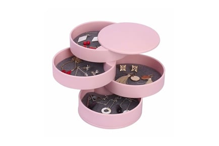 Pirouette Jewellery Organiser - Pink, Black or White