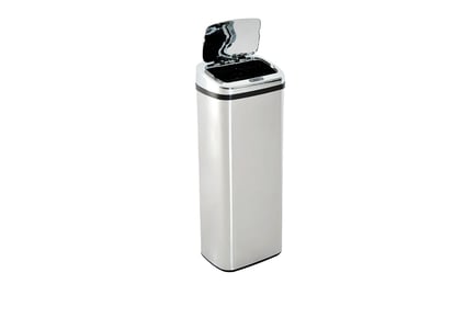 72 LITRES: A motion sensor rubbish bin