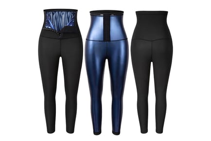Sweat Sauna Shaping Pants for Women in 6 Sizes and 2 Colours