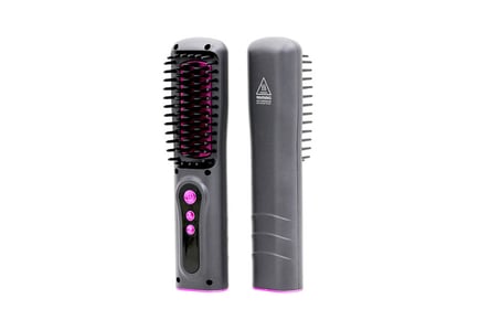 Dual Purpose Electric Heated Hair Styling Comb in 2 Colours