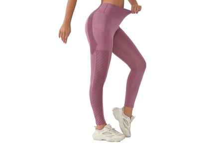 High Waist Yoga Pants for Women in 4 Sizes and 5 Colours