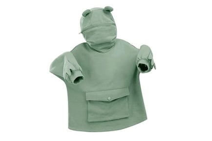 Cute Frog Oversized Hoodie in 6 Sizes and 4 Colours