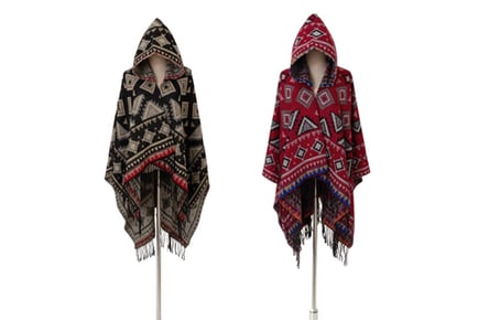 Oversized Hoodie Shawl - 2 Colours!