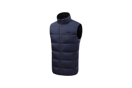 Unisex Thickened Heated Vest in 7 Sizes and 2 Colours