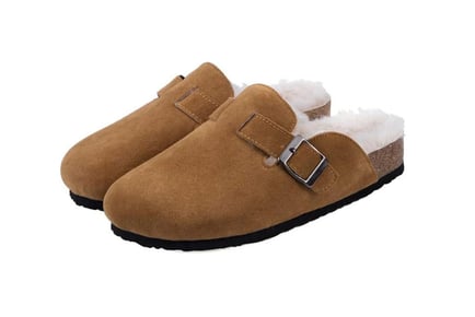 Faux Fur Shearling Birkenstock Inspired Mules - 3 Colours!