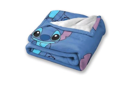 Adorable Lilo and Stitch Inspired Blanket - Five Sizes