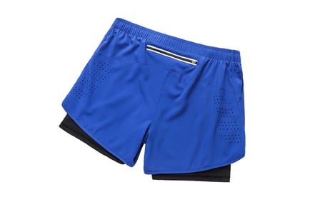 Men's Workout Shorts w/ Multi Pockets in 5 Sizes & 7 Colours