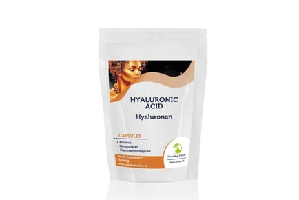 Hyaluronic Acid 50mg Supplements - 1, 3 or 6 Month Supply*