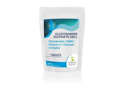 Up to 6mnth Supply* Glucosamine Sulfate Vitamin C Tablets