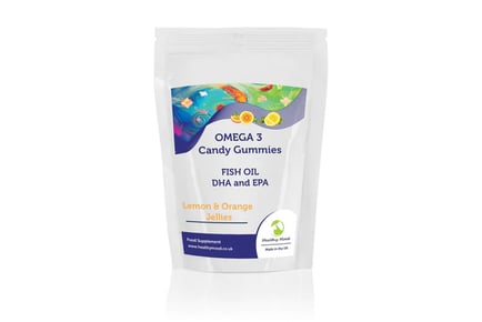 Omega 3 Candy Gummies - 1, 3, or 6 Months Supply*