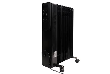 Low Energy Oil Filled Heater - LED Screen & Remote - 2 Options!