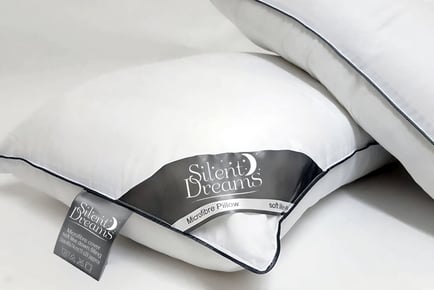 Luxury Microfibre Soft Pillow in Pack of 1, 2, or 4