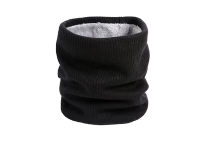 Fleece-Lined Winter Neck Warmer in 16 Colours