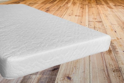 Quilted Waterproof Cot Mattress in 2 Sizes