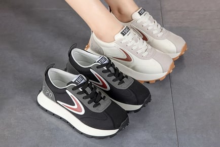Women's Nike Inspired Retro Sneakers in 5 Sizes & 2 Colours