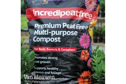 Peat Free Garden Compost - 70 Litre Bag