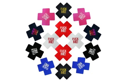 12-Piece Naughty Nipple Covers - Random Mix