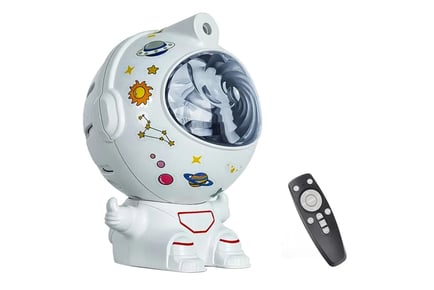 Astronaut Star & Galaxy Projector with DIY Stickers