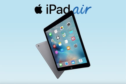 A refurbished Apple iPad Air, APPLE IPAD 16GB - GRADE A / SPACE GREY