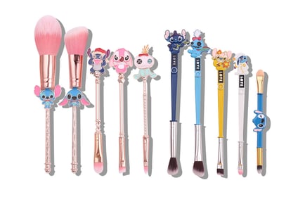 5pc Lilo & Stitch Inspired Makeup Brush Set - 7 Styles