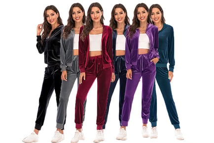 Women's Casual Loungewear Tracksuit Set - 7 Colours