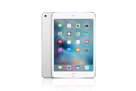 A refurbished Apple iPad Mini 4, 128 GB Grade B, Space Grey