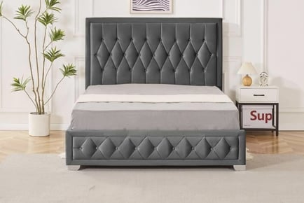 Chelsea Bed and Mattress - 2 Sizes, 2 Colours