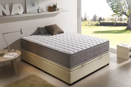A 13-zone memory foam sprung mattress, Super King