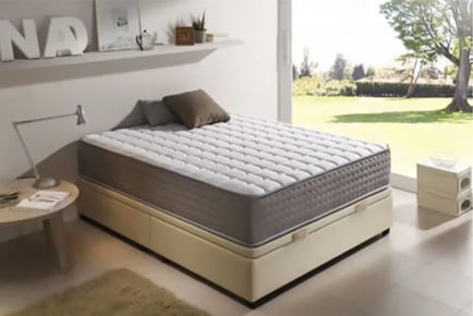 Extra-Thick Memory Foam Sprung Mattress - 6 Sizes