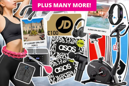 Fitness Mystery Deal - FitBit, Reebok, Elemis, Spa Days & More!