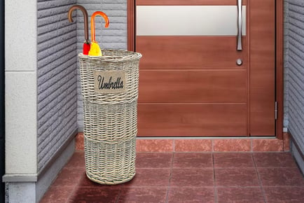 Wicker Umbrella Holder