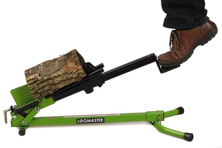 Effortless Foot-Powered Log Splitter