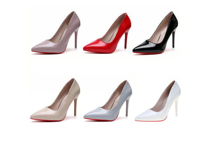 Women's Louboutin Inspired High Heels- 10 Sizes and 7 Colours