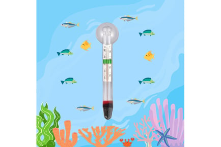 1 or 2 Aquarium & Fish Tank Thermometers