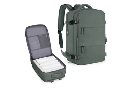 Airline Approved Large Capacity Cabin Travel Backpack - 8 Colours!
